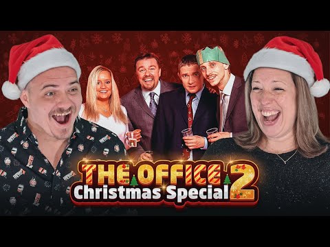 The PERFECT Ending ❤️ Americans React to The Office UK Christmas Special Pt 2 (Finale)