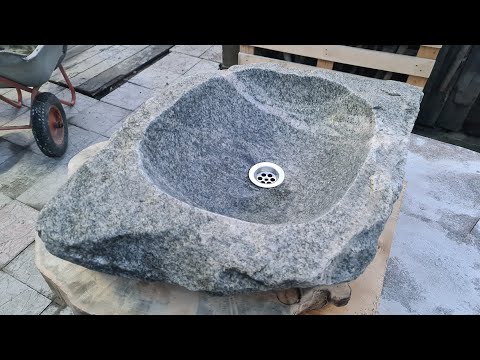 Каменная раковина своими руками раковина из камня гранит stone sink