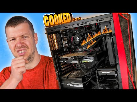 My Subscriber Sent Me Their FRIED Gaming PC… Could I Save It?