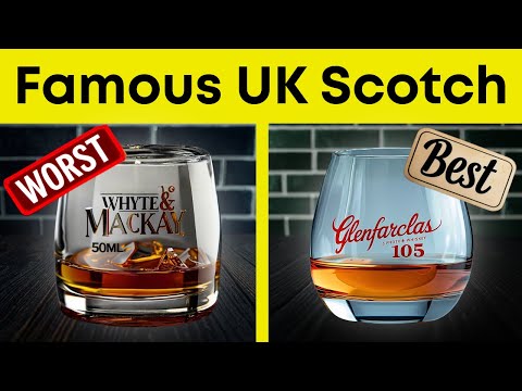 20 Famous UK Scotch Brands Ranked Worst to Best!