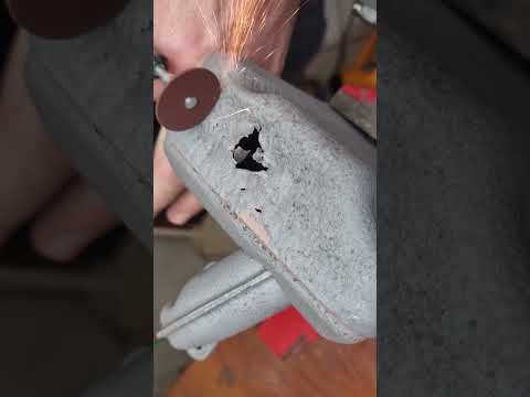 Holed Exhaust Restoration #restoration #chainsaw #DIY