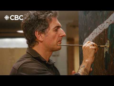 Inside the colourful world of a large-scale gallery artist