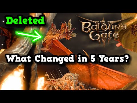 Exploring Cut Content in Baldur's Gate 3's Oldest Public Version (From 2020)