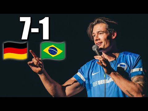 German Destroys Brazilian Heckler 7-1 🇩🇪🇧🇷 | Mario Adrion | Crowd Work