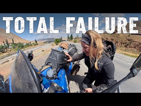 I got stranded while crossing into KYRGYZSTAN 🇰🇬| S8, EP102