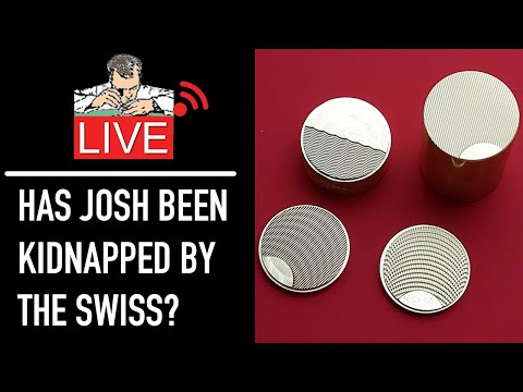 Has Josh being kidnapped by Swiss? Andrew's workshop blues.