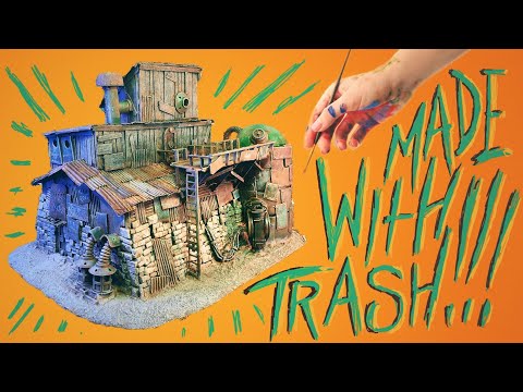 How To Make BIG TERRAIN Using TRASH