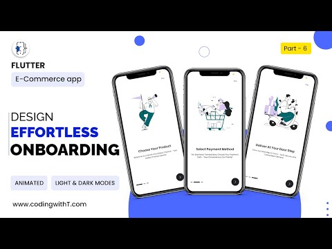 Flutter Onboarding Screen Tutorial - Flutter eCommerce App