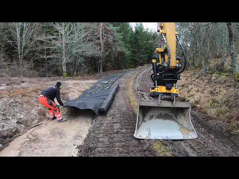 #24 Road preparation for lumber trucks: 4 turns and a turnaround Part: 3