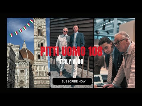 Our trip to Italy for the best menswear show