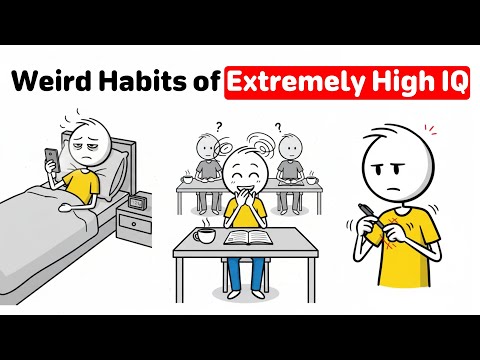 10 Weird Habits That Reveal Extremely High IQ (Backed by Psychology)