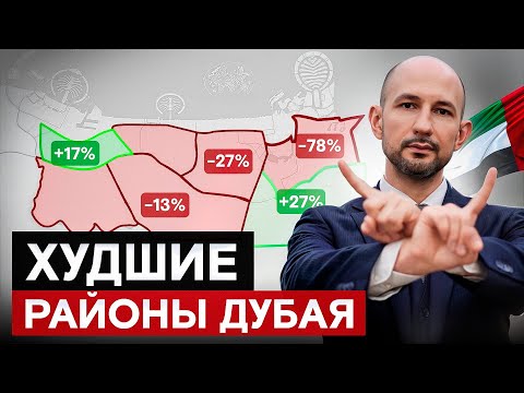 Это ХУДШИЕ районы для жизни в ДУБАЕ! Реальная правда