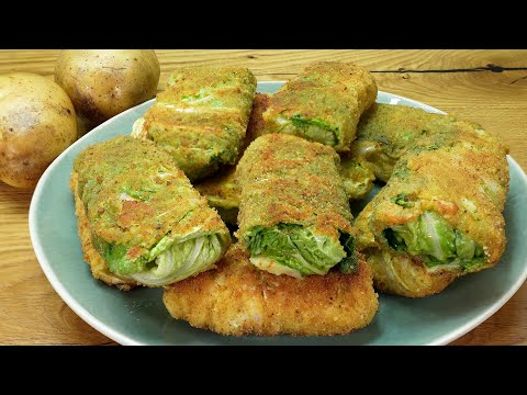 Kohl mit Kartoffeln schmeckt besser als Fleisch. Warum kannte ich dieses Kohl-Rezept nicht? ASMR