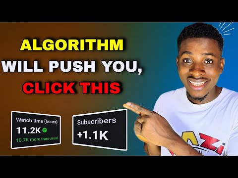 How I Got 1000 Subscribers and 11,000 Watch Hours in 7 Days | Just with ONE Click