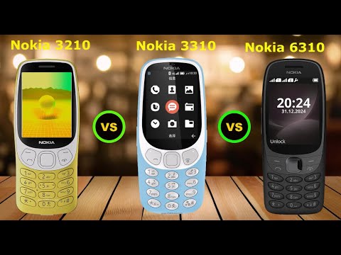 Nokia 3210 VS Nokia 3310 VS Nokia 6310 || Full Compare Video