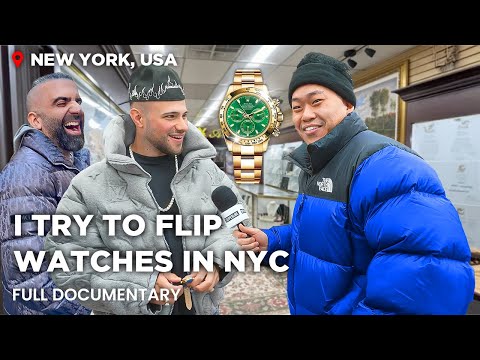 How Profitable Is Flipping Watches in NYC's Diamond District? Ft. Moses The Jeweler