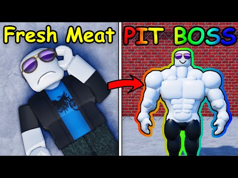 i went from NOOB to PRO in Roblox prison pump...