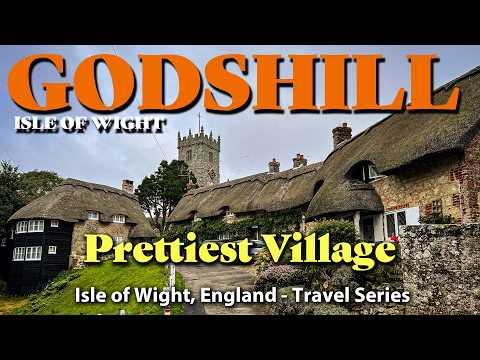 Pretty English Village! - GODSHILL - Prettiest Thatched Cottage Village - Isle of Wight