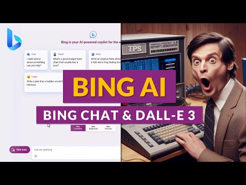 How to use Bing AI // Bing Chat and Dall-E 3