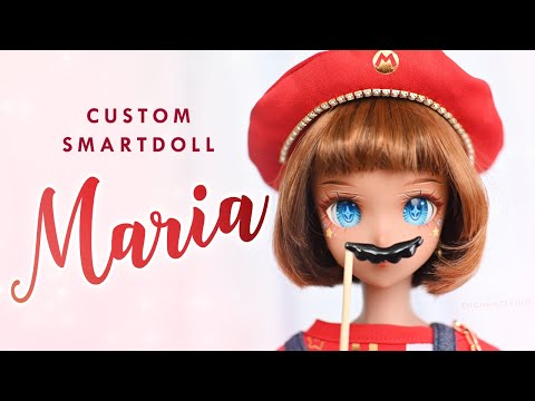Mamma Mia! Mario is Maria! • Super Mario Bros • Smart Doll OOAK