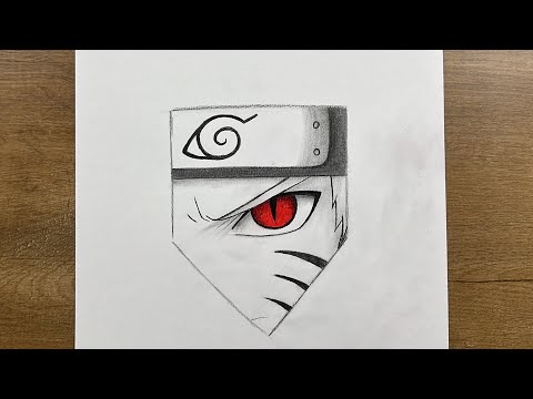 How to Draw Naruto Eye Step by Step | Easy Anime Drawing Tutorial