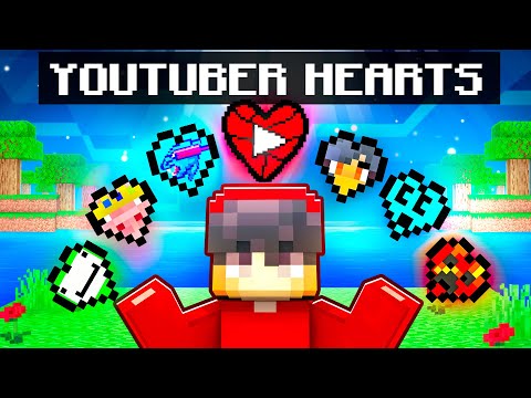 Cash Has YOUTUBER Hearts in Minecraft!