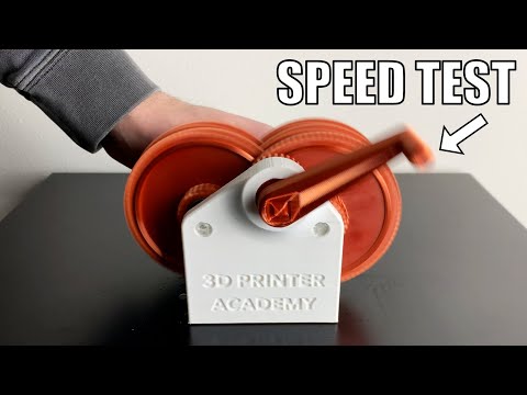 3D Printed Gearbox - Speed Test [Episode 2]