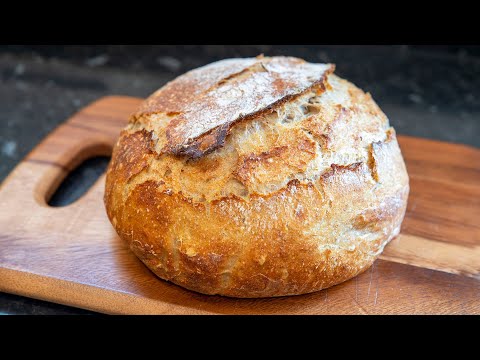 Sourdough Crusty Loaf, Amazing recipe.