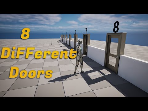 8 Ways to Create Doors in Unreal Engine - Part 1