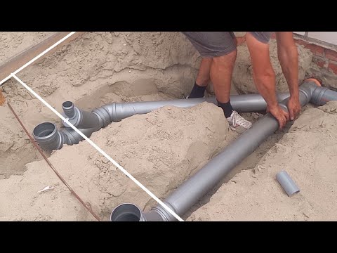 11. Канализация своими руками. Видеоинструкция