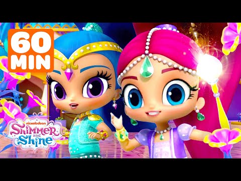 Shimmer & Shine Use a Magical Painting Gem, Camp Trip & More FULL Episodes! 🖌️⛺️ | Shimmer and Shine