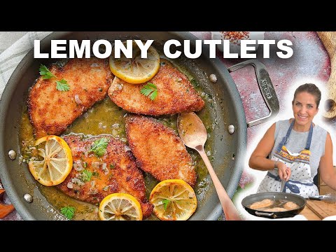 Lemony Chicken Cutlets + The Story About My Kid!