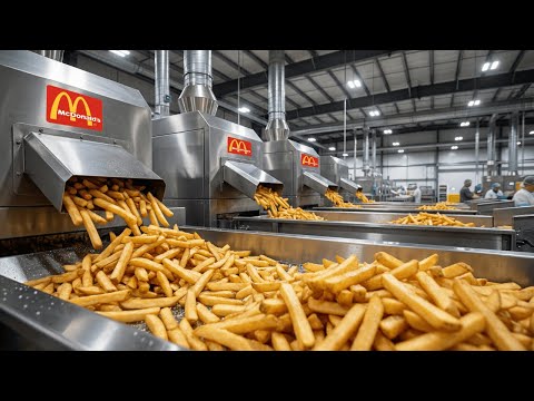 How McDonald’s Turns Millions of Potatoes Into Perfect Fries