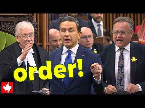 Liberals ERUPT in uproar, the chair yells 'ORDER' as Conservatives chant 'STAND UP', demand answers
