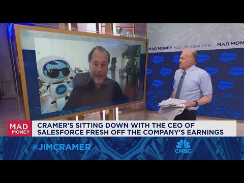 Salesforce CEO Marc Benioff goes one-on-one with Jim Cramer