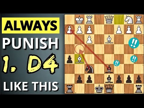 ✅ This NEW Killer Gambit Crushes the d4 Opening Again & Again! Whyyy?