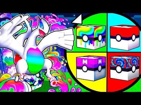 SPIN THE WHEEL To Decide Your LUCKY BLOCK In Minecraft PIXELMON!