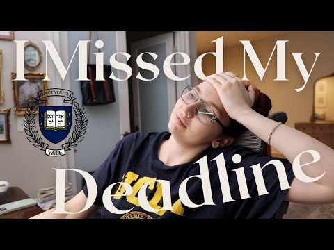 Final Days at Yale | Submitting (?) my PhD Dissertation Proposal