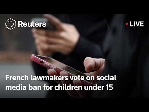 LIVE: French lawmakers vote on child social media ban