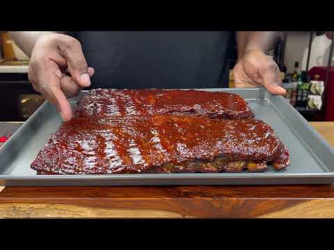 How To Make Perfect In House ( Oven Baked ) Comfort BBQ Ribs | Done Right!!