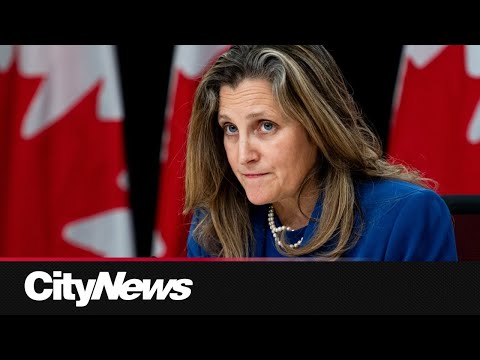 Chrystia Freeland resigns from Justin Trudeau's cabinet in shocking announcement