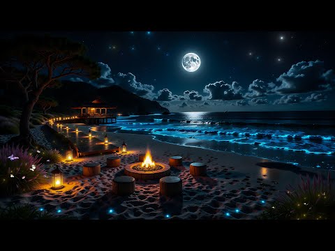 Sleeping Music For Deep Sleeping • Calm Piano and Fire Crackling • Chill Study Calm Meditation