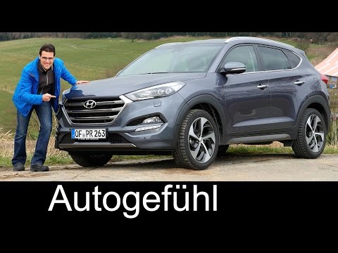Hyundai Tucson FULL REVIEW test driven all-new model neu 1.6t DCT - Autogefühl