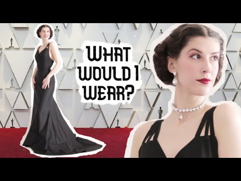 making my gown for the Oscars (no I wasn't invited ☠️)