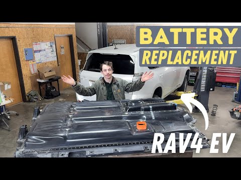Battery Problems! Toyota RAV4 EV High Voltage Pack Troubleshooting & Replacement