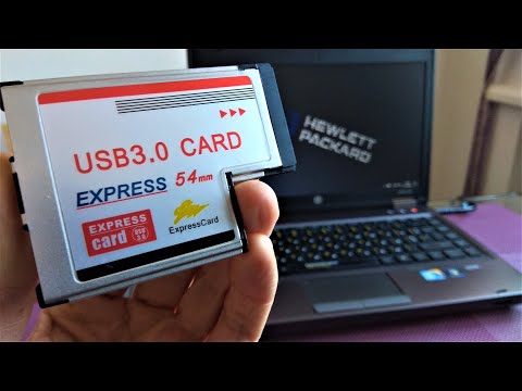 Express Сard 54 usb 3.0 обзор тест апгрейд старого ноутбука