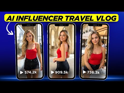 I Created TRAVEL Videos for my AI Influencer Using AI and Here's How
