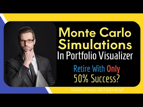 Monte Carlo Simulation in Portfolio Visualizer: Can You Retire with only 50% Success?