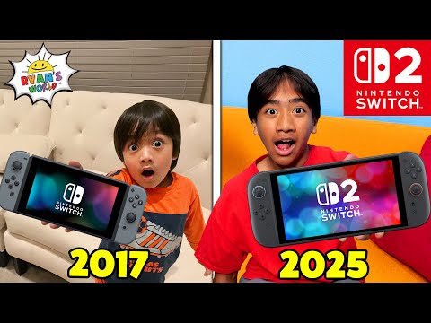 Ryan Grew Up with Nintendo Switch… Now He’s Playing on Nintendo Switch 2!
