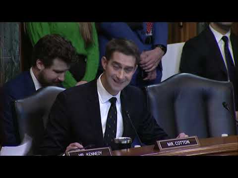 December 13, 2023: Cotton in Senate Judiciary Committee Hearing
